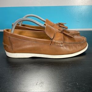 Frank wright leather loafers